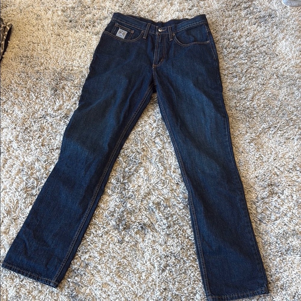 Cinch Blue Bootcut Jeans Classic Denim Style
